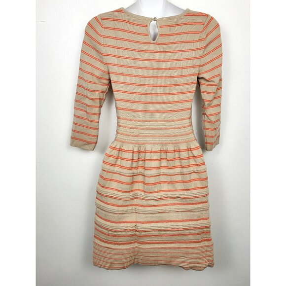 Anthropologie Knitted and Knotted striped "Elodie" sweater dress. Size medium - Picture 3 of 5